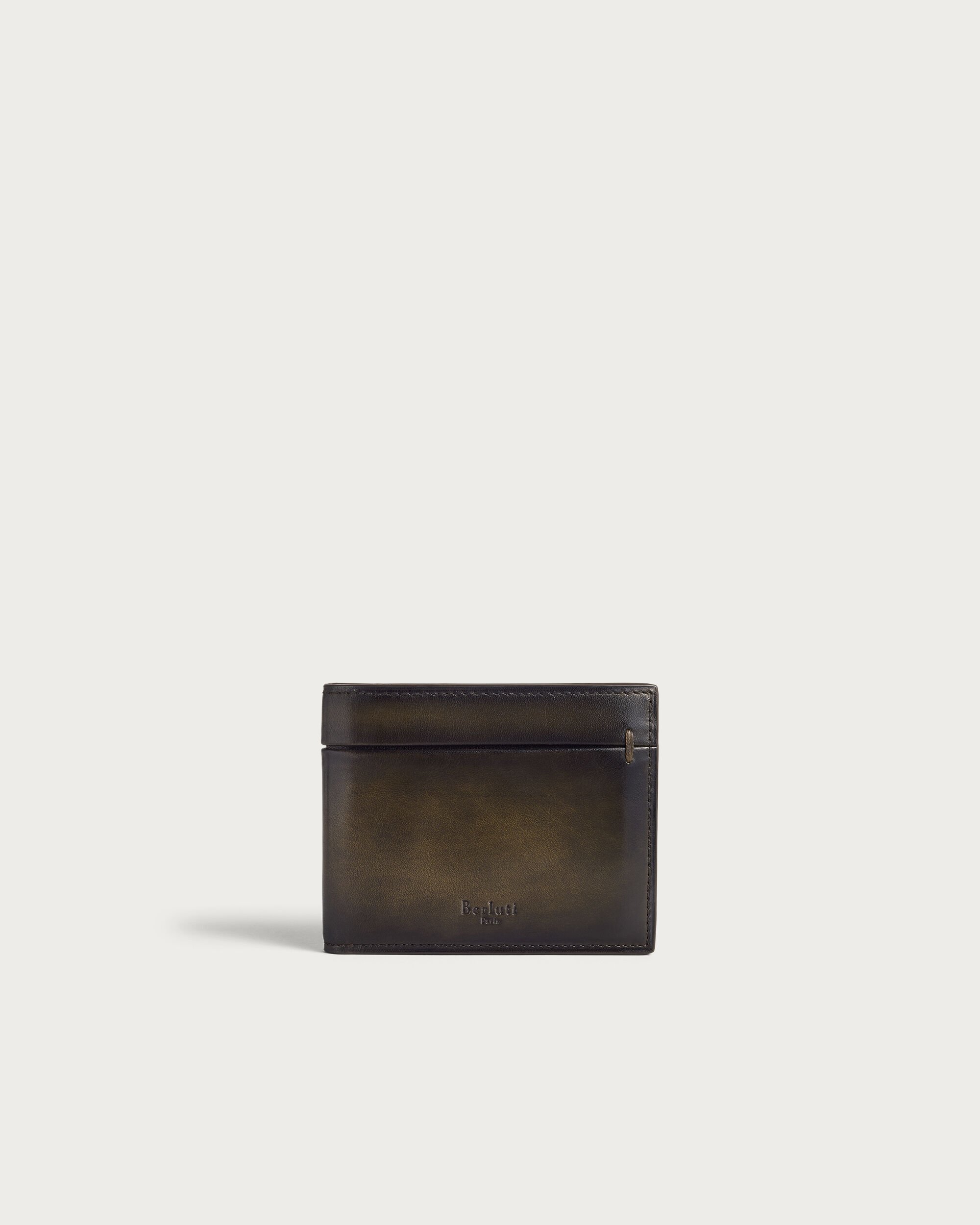 Makore Slim Gaspard Compact Wallet
