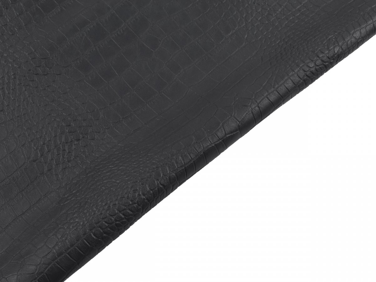 Crocodile Embossed Premium Lambskin Leather